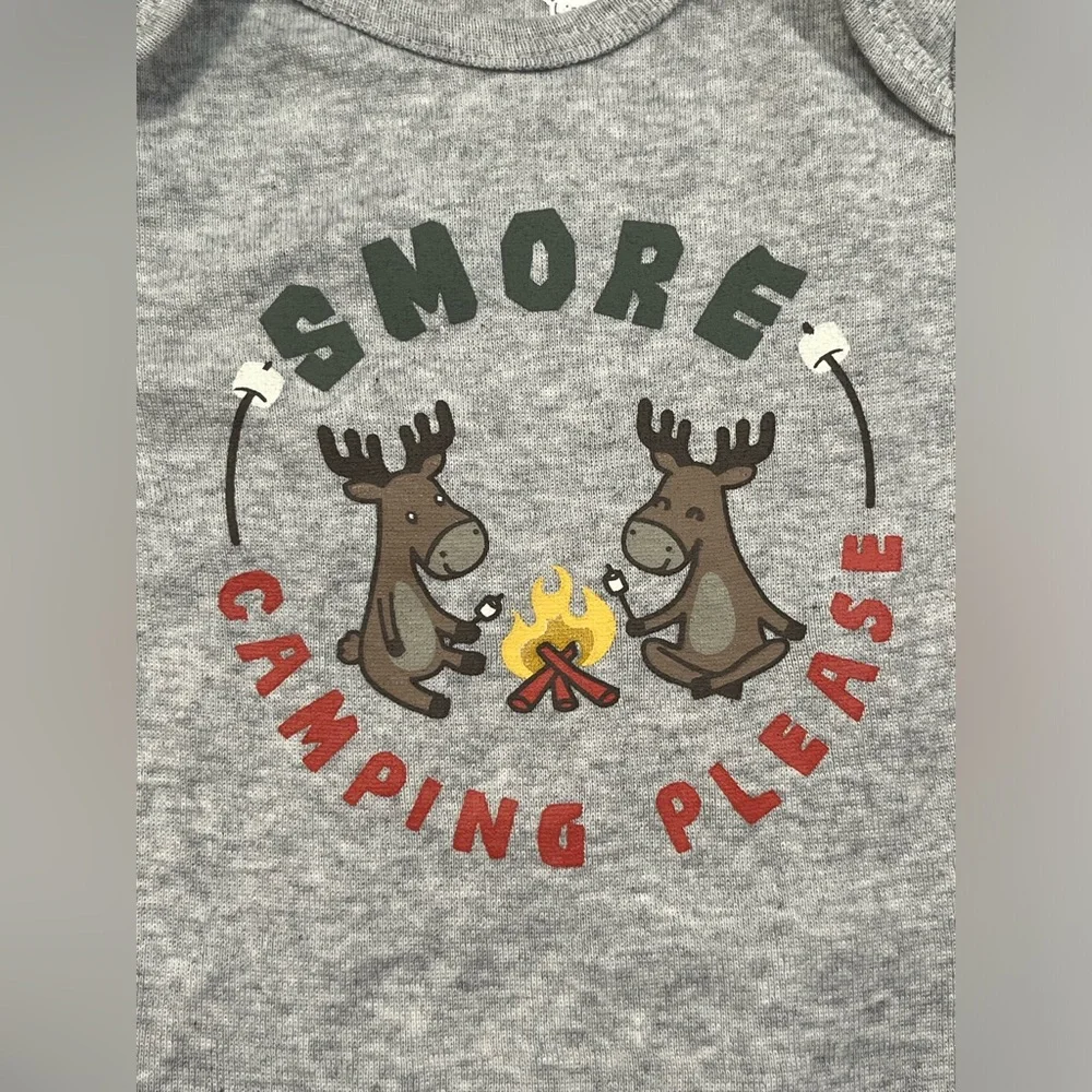 NWT Koala Baby Boys Camping S’mores 3pc Bodysuits & Pant Set